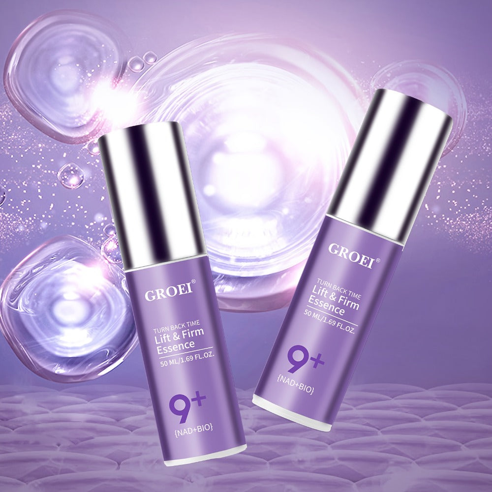Face Serum NAD+ and NMN Bio Boosting Purple Pump Bottle with One Source-Listed Formula Option — image 2