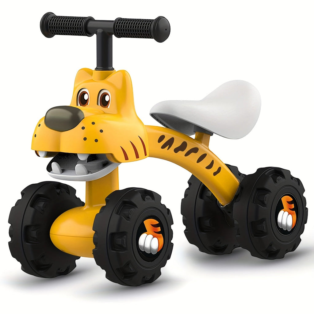 Baby Balance Bike 4 Wheels with Adjustable Seat Toddler Walker Ride On Toy with the Listed Color, Size or Set Options for Eve