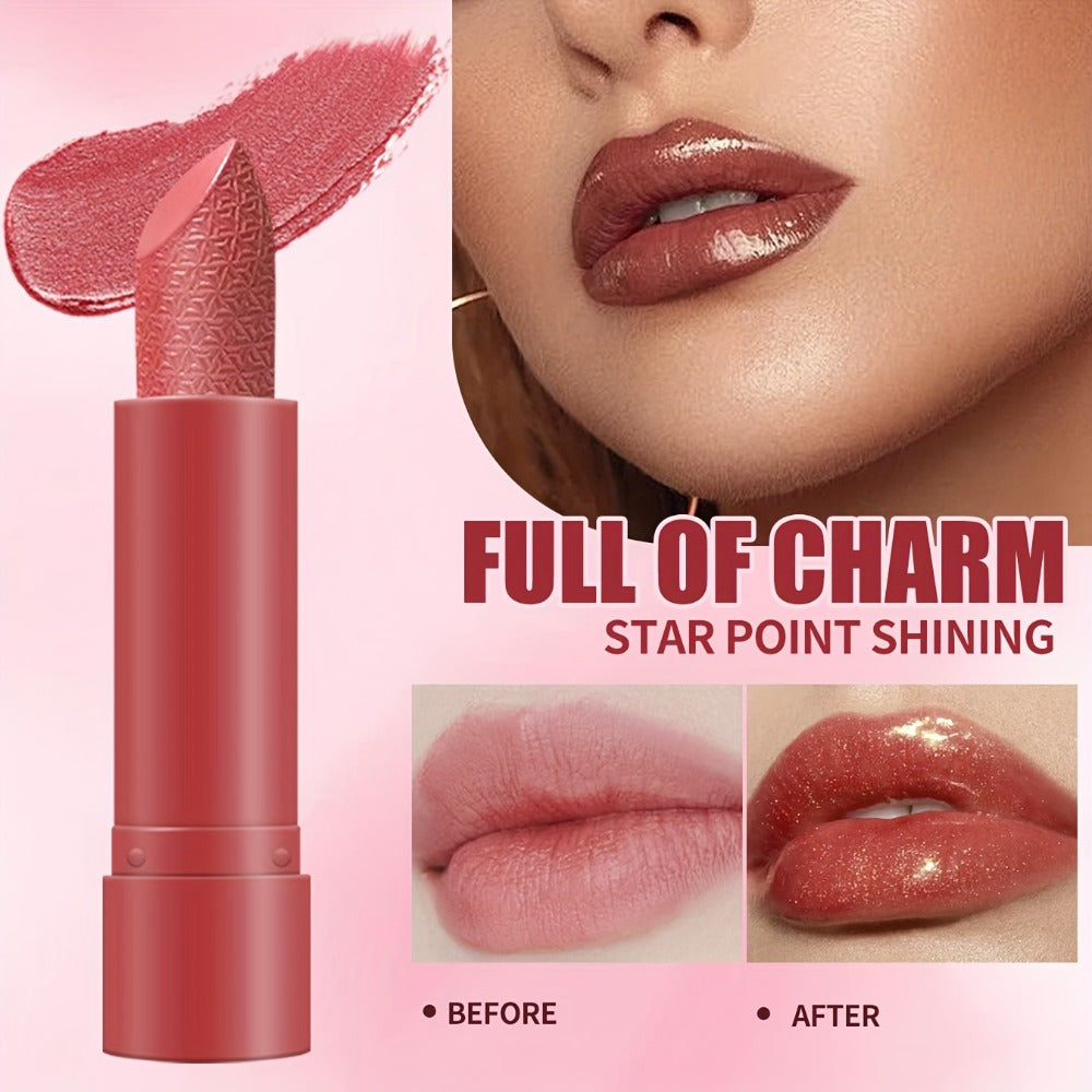 Lipstick Set, Sexy Kiss 6-Piece Sparkling Shimmer Bullet Collection in a Pink Presentation Box — image 7