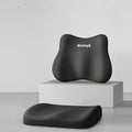 Car Seat Cushion & Lumbar Support Set – Memory Foam Driver Booster Pad for Car & Office Chair, 5 Colors — image 1