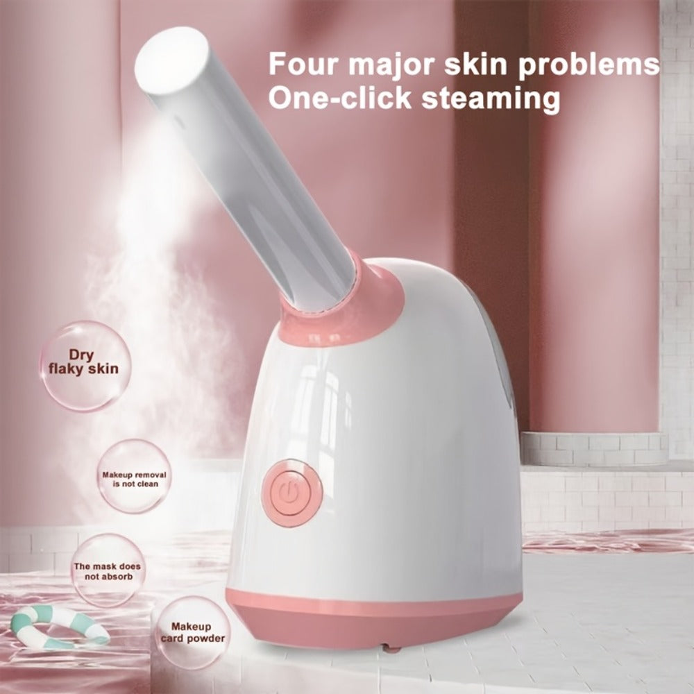Pink Tabletop Facial Steamer Family with Five Regular, Upgraded, 3-in-1, Large-Tank or Portable Options — image 13