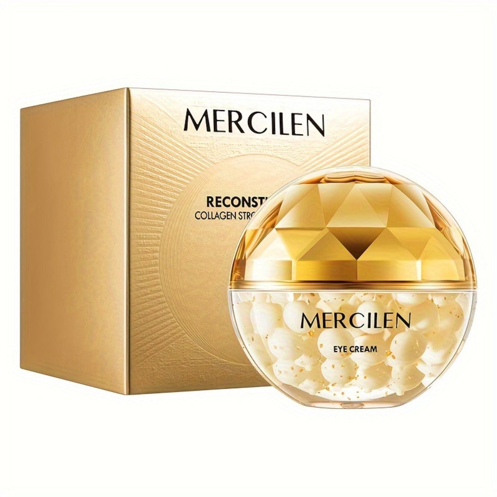 MERCILEN Eye Cream in a Single Gold-Tone Cosmetic Jar with Coordinated Presentation Carton — image 3