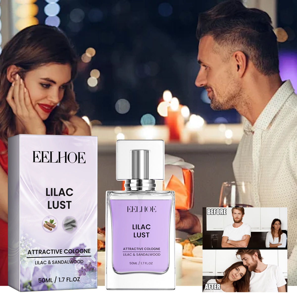 Lovers' Date Fragrance Natural And Fresh Perfume