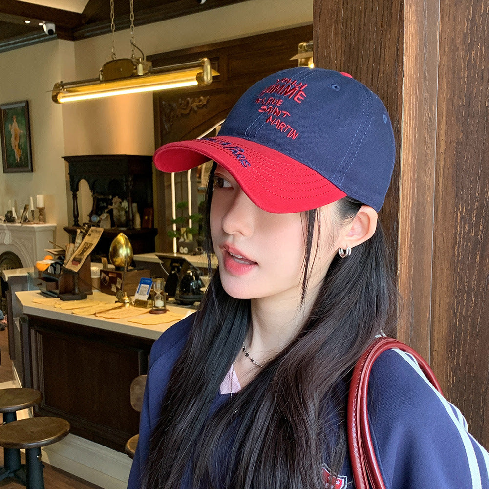 Big Head Circumference Peaked Cap Fashion Trendy Baseball Cap For Men