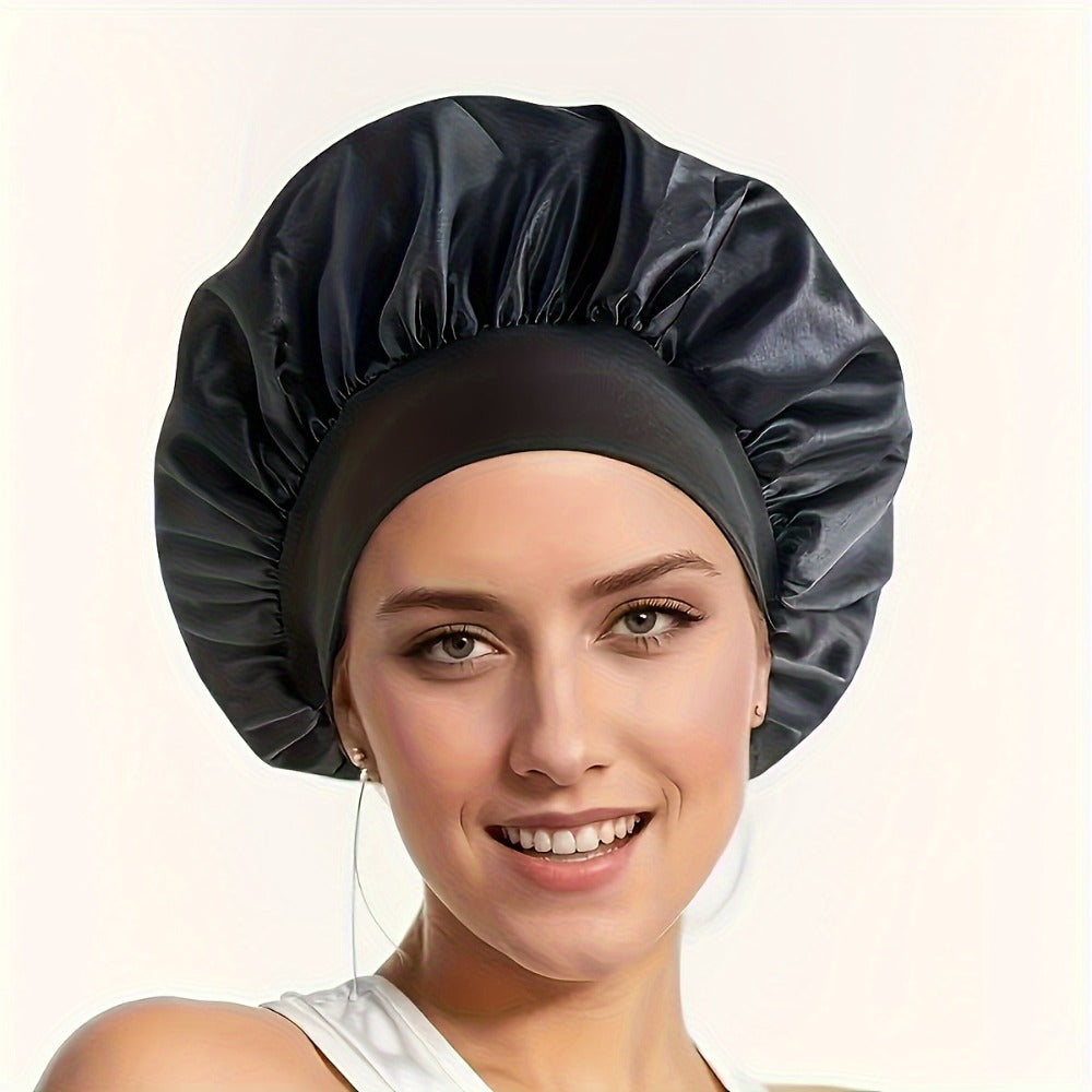 Heatless Curling Set 12pcs Overnight Sleep Hair Curlers Satin Sleep Cap Eye Mask Facial Roller Hairband Storage Bag No Heat D