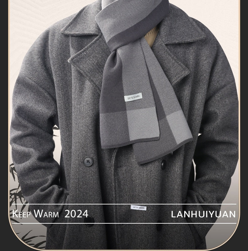Scarf Winter Men's Outdoor Windproof Neck Protection