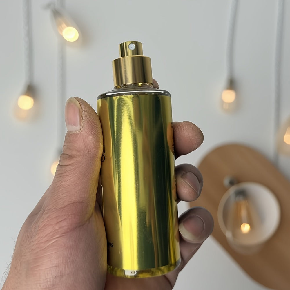100, 000, 000 Golden Men Cologne Eau de Toilette 3.4 oz 100ml Long Lasting Woody Floral Fragrance Spray Daily Wear Gift — ima