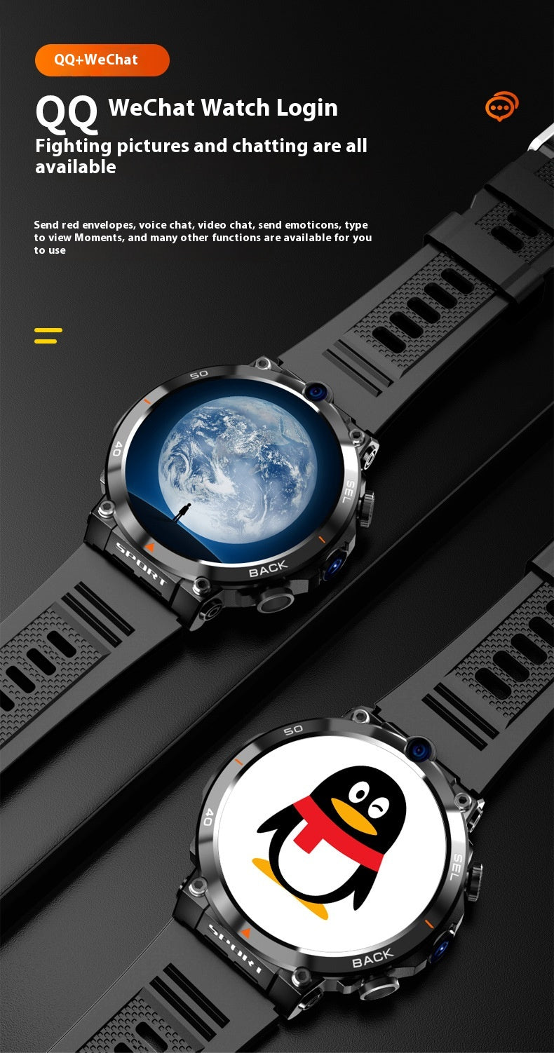 H10 Multi-function Dual Camera Sports Smart Phone Watch