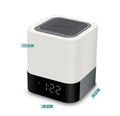 Bluetooth Speaker with LED Night Light - Alarm Clock & USB Charging