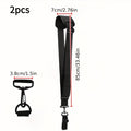 Weed Trimmer Shoulder Strap 2-Pack Upgraded Metal Clip Compatible with EGO Greenworks Leaf Blower Shrub Trimmer String Trimme