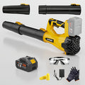 Cordless Leaf Blower Battery Powered, Lawn Yard Patio Driveway Blower for Garden, Patio and Yard Use — image 5