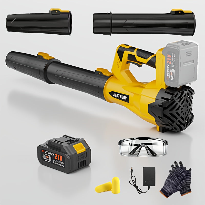 Cordless Leaf Blower Battery Powered, Lawn Yard Patio Driveway Blower for Garden, Patio and Yard Use — image 5