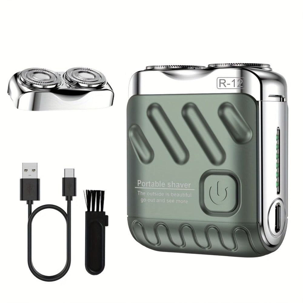 Electric Shaver Mini Dual Floating Blade with USB Charging and Select Waterproof or Digital Display Options — image 7