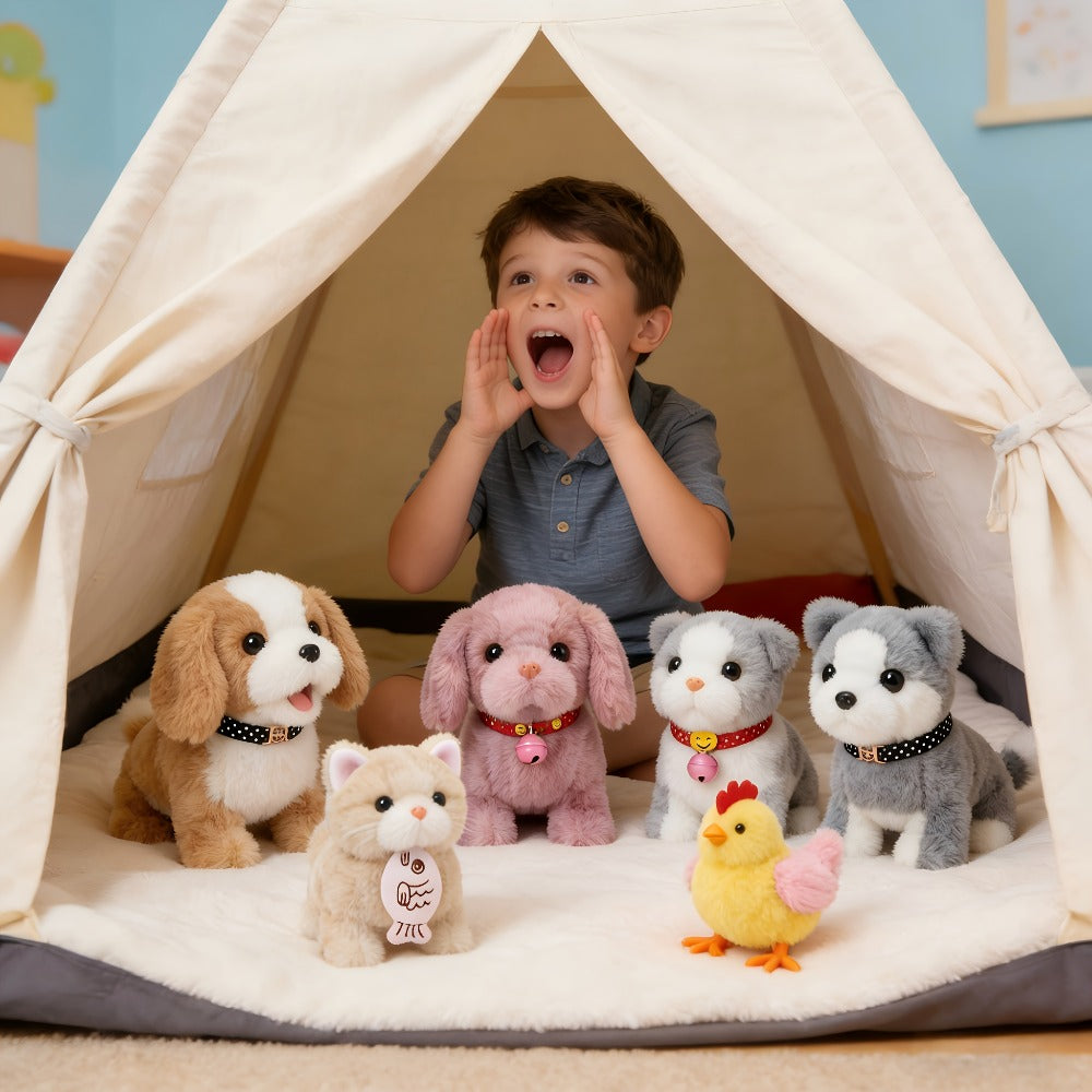 Electronic Walking Plush Animal Toys with Nine Dog, Cat or Chick Styles and Boxed or Boxless Options — image 13