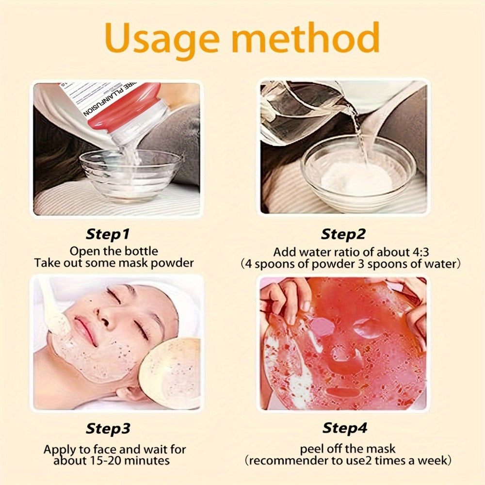 Lactic Acid Jelly Peel-Off Face Mask 12.3 fl oz - Vampire Plasma Exfoliating Mask for Bath Time, Home Spa and Personal Care —