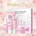4-Piece Sakura Skincare Gift Set with Cleanser, Serum, Essence Cream and Eye Cream in Coordinated Pink Packaging — image 11