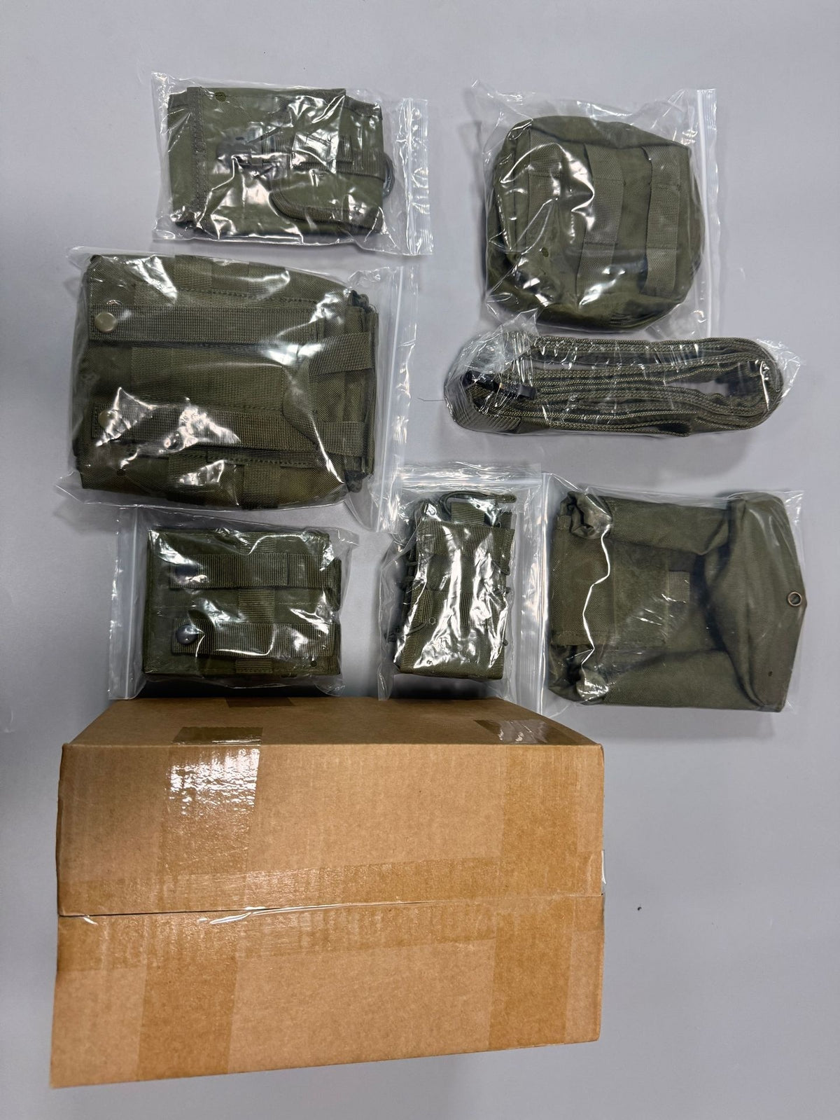 Waist Seal Eight-piece Set Quick Release Equipment Waist Bag Outdoor Patrol Multi-functional Tactical Belt Wholesale