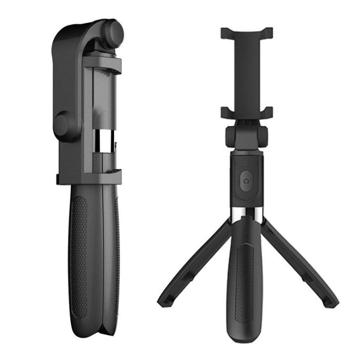 Bluetooth Selfie Stick Tripod - Universal Live Streaming Triangle Bracket