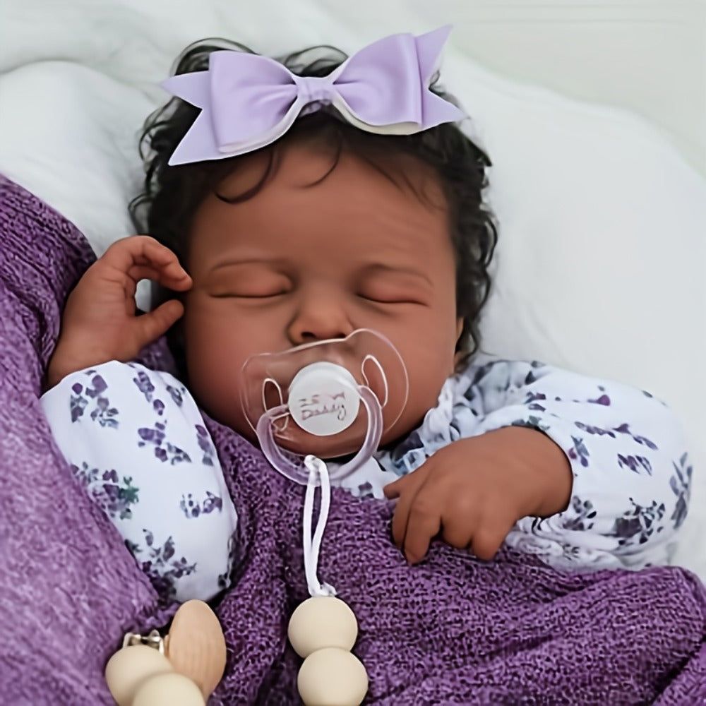 Reborn Doll VIVIDOLL 19-Inch Poseable Figure with Hand-Painted Face, Printed Outfit and Doll-Only Configuration — image 2