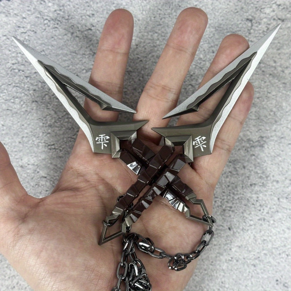 Ninja Kunai Cosplay Prop Safe No-Sharp Edges 25in, Anime Shuriken Katana Samurai Sword Toy — image 3