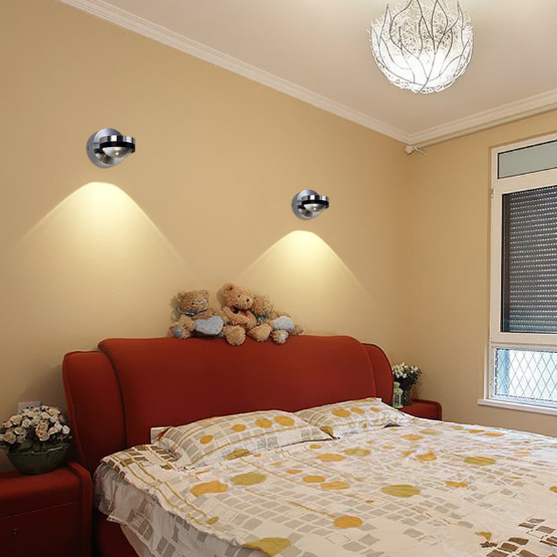 Crystal Bedroom Wall Lamp Light Luxury Living Room