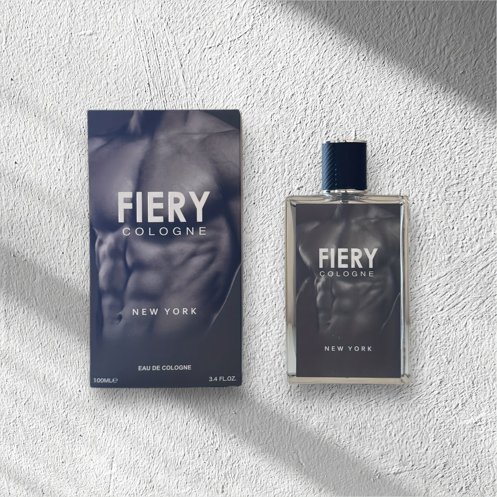 Eau de Parfum Fiery New York for Men in Dark Architectural Bottle with Citrus-Spice Source Profile — image 3