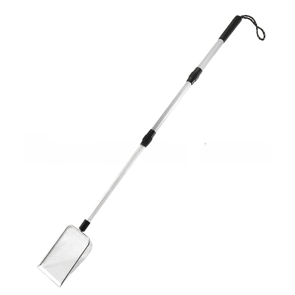 Sand Sifter with Scoop Telescopic Handle and Stainless Steel Retractable 3-Section Scoop — image 4