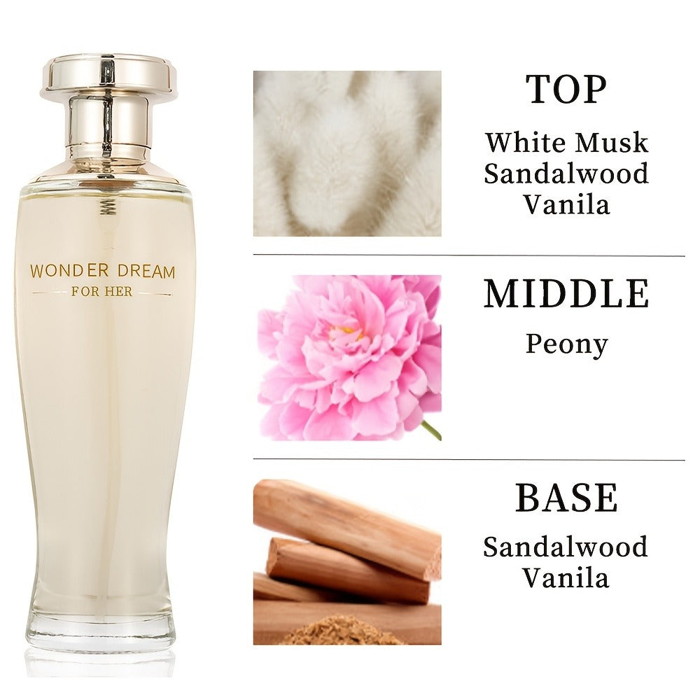 Perfume for Women 100ml EDP with White Musk, Sandalwood and Vanilla in One or Two-Piece Options — image 6