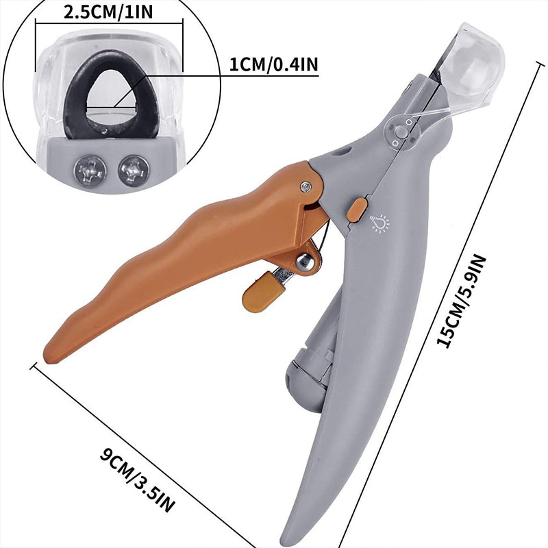 Professional LED - lit pet nail clippers for cats and dogs. Toe - claw cutting tool, pet supplies. - V.I.P Digital Presence