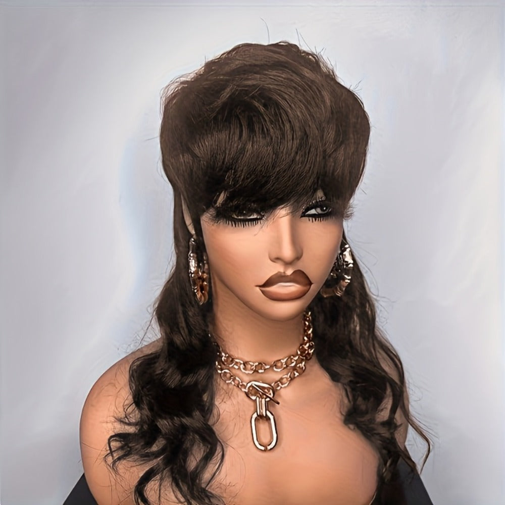 Synthetic Wig Long Deep-Wave Curls, 150% Density with Rose Net Cap in 22- or 24-Inch Lengths — image 18
