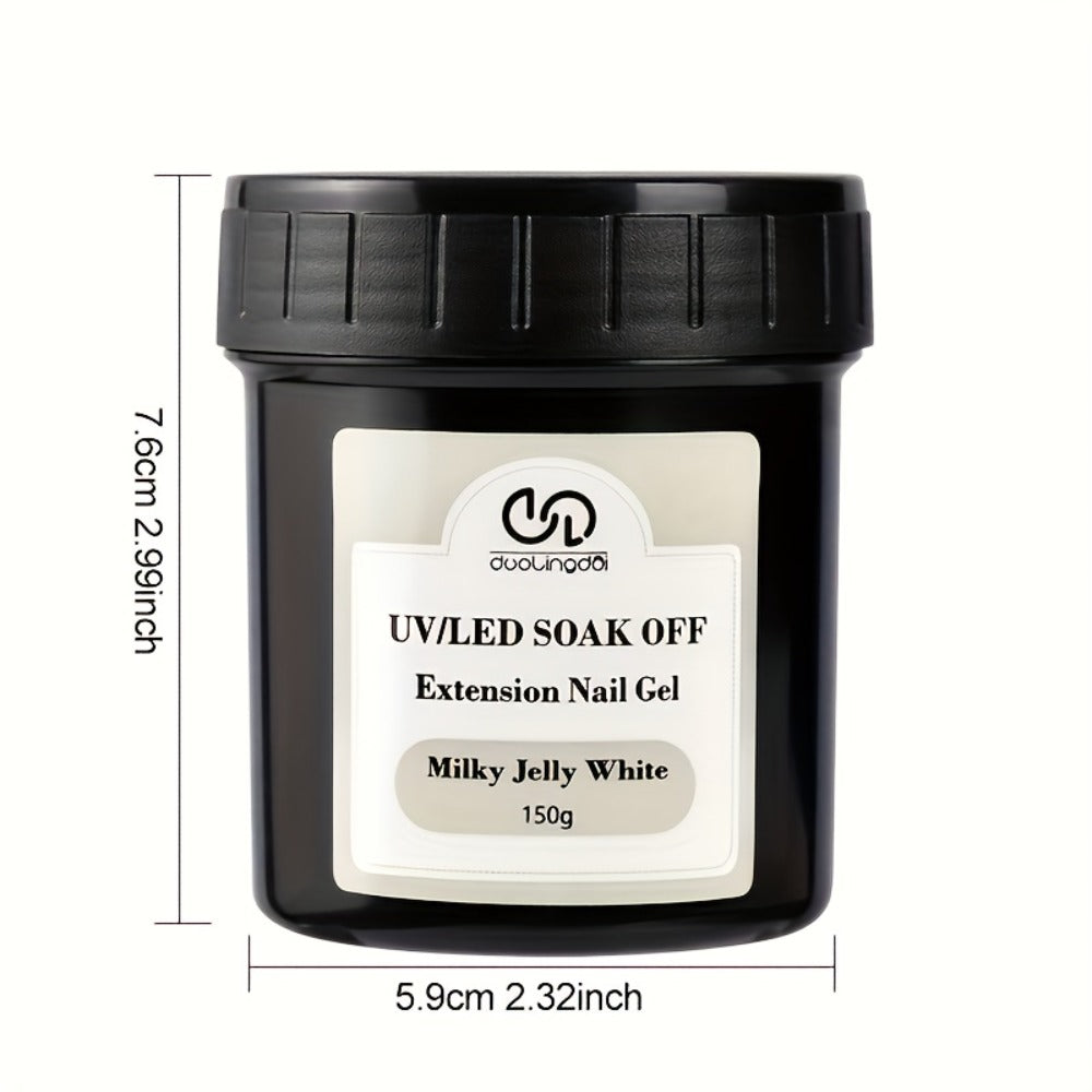 Builder Gel for Nail Extensions 150g Apex Strengthening Kit 13 Shades Clear White Pink Nude Milky Jelly Salmon UV LED Cure Pr