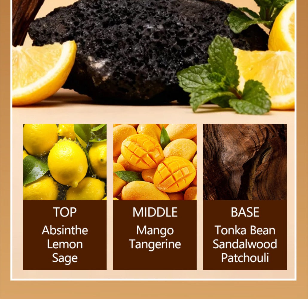 Men's Eau de Toilette Spray 3.4 fl oz - Cologne with Sage, Absinthe & Lemon Notes, Fresh Aromatic Fragrance for Men — image 1