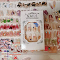 Press On Nails 96-Piece Long Full-Cover Set with Random Assorted Glossy Designs and Multi-Pack Options — image 9