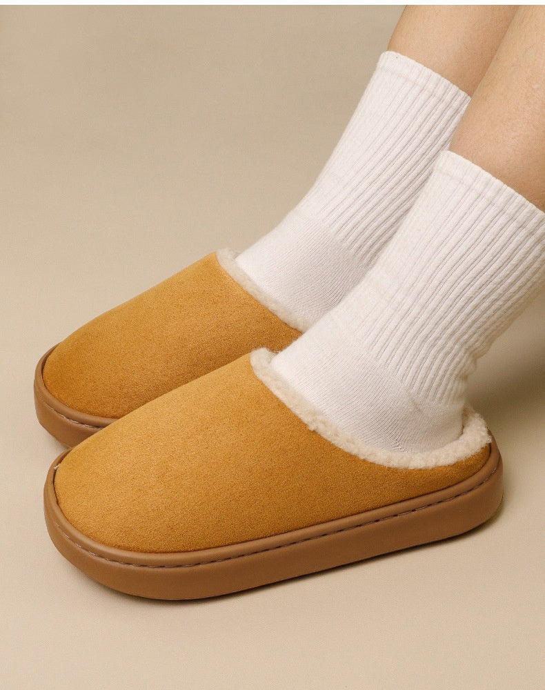 Indoor Anti-slip Plush Warm Home Thick Sole Men