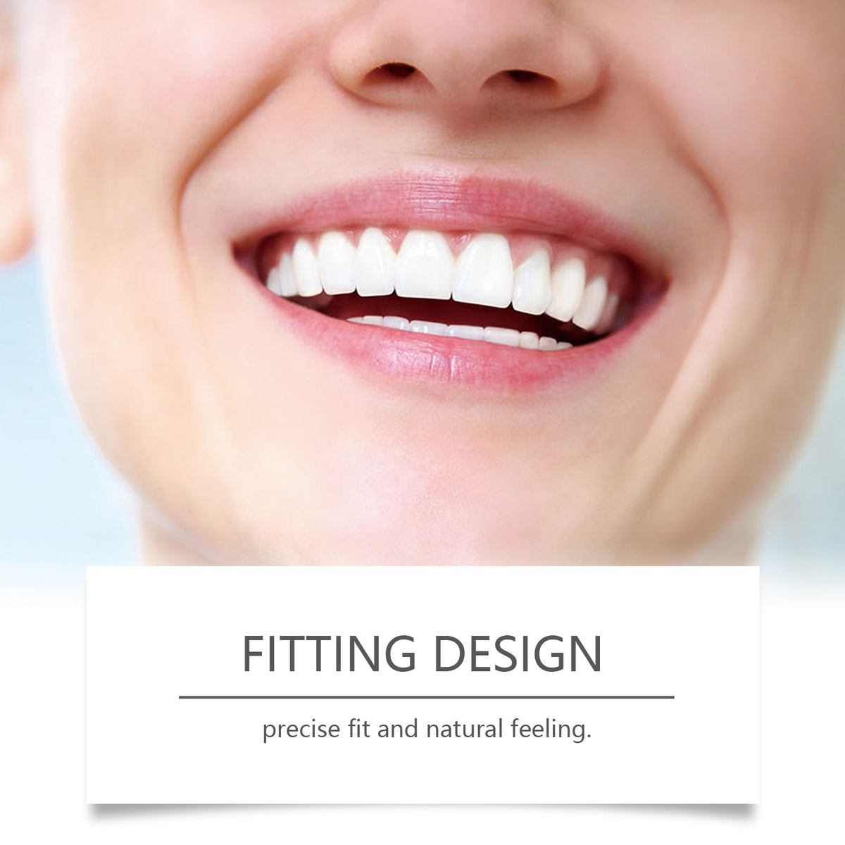 Cosmetic Dentures, Dental Cosmetic Sets To Enhance Smile Appearance Comfortable Material Dentures