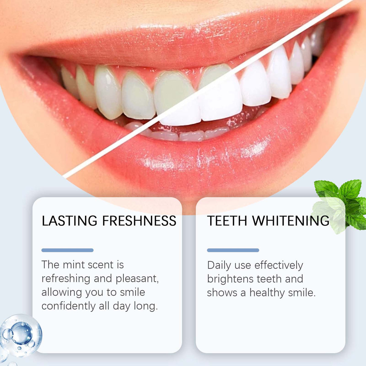 Mint Toothpaste Clean Teeth Hygiene Care Mouth Fresh Mouth Care Luster Beauty Toothpaste