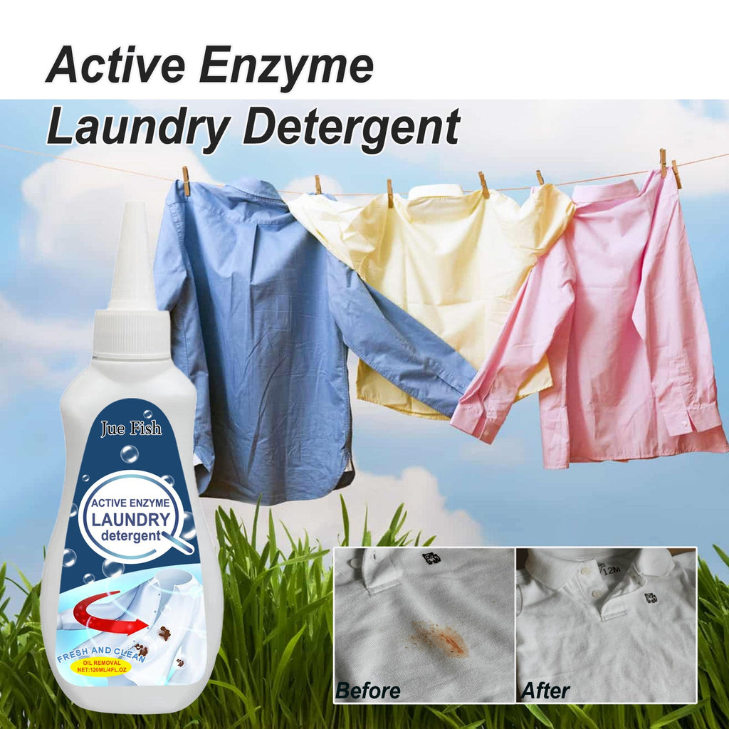 Active Enzyme Clothing Decontamination, Clothing Cleaning Remove Oil Stains Stains Perspiration Stains Pen Stains Drink Stains