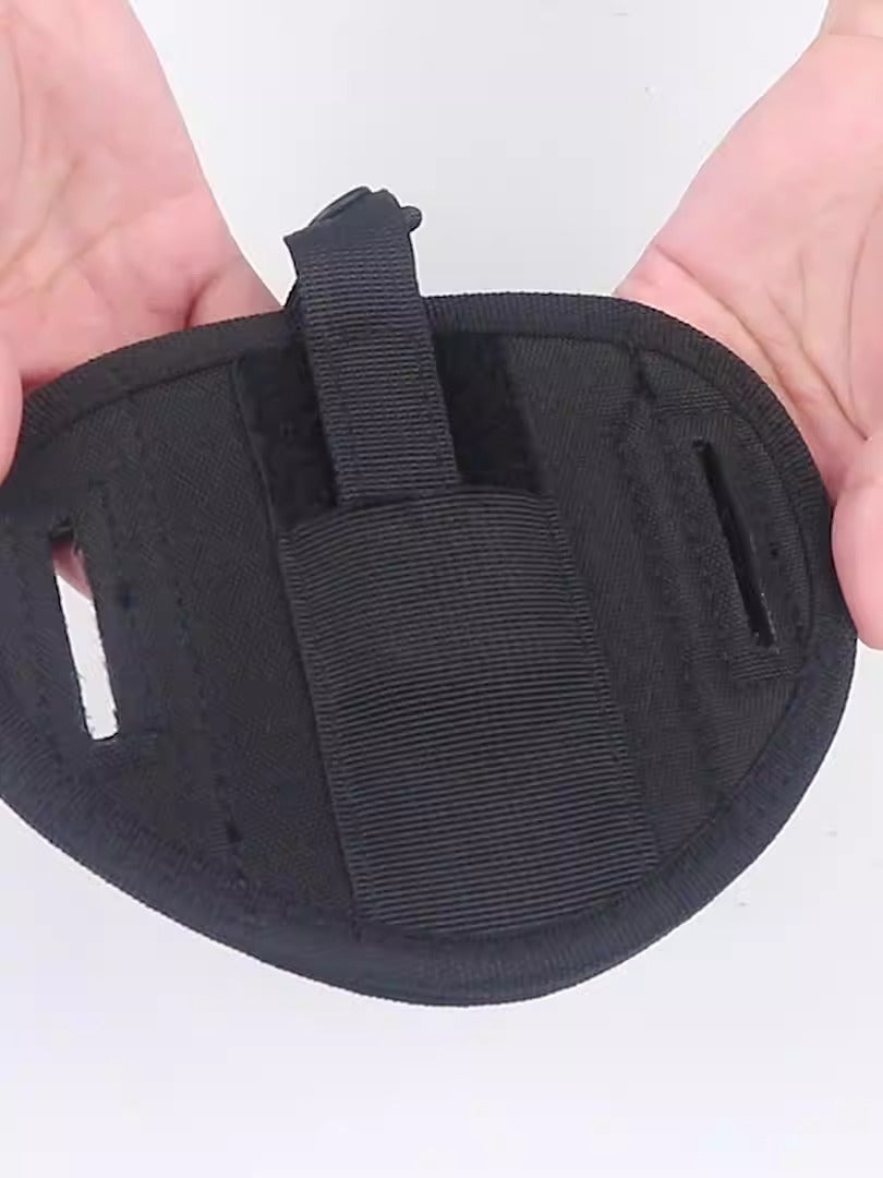 Manba holster multifunctional outdoor tactical holster for military fans, left and right universal double-sided invisible quick-