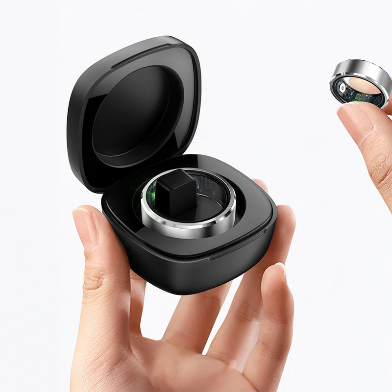 2025 New! Xiaomi Smart Ring for Men & Women. Tracks Heart Rate, Blood Oxygen, Sleep. 5ATM Waterproof Fitness Tracker