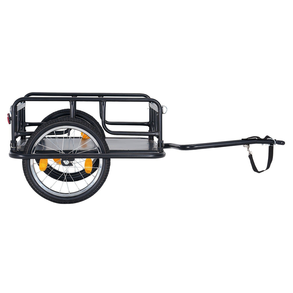 Foldable Bike Cargo Trailer, Bicycle Wagon Cart 176 Lbs Capacity, 16" Wheels, Reinforced Steel — image 5