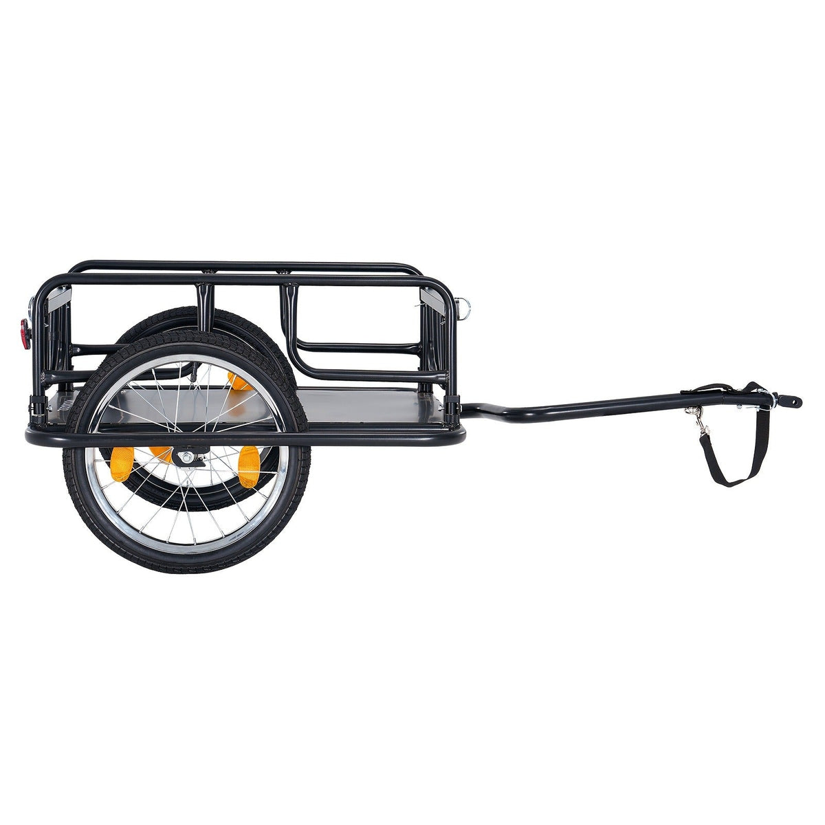 Foldable Bike Cargo Trailer, Bicycle Wagon Cart 176 Lbs Capacity, 16" Wheels, Reinforced Steel — image 5