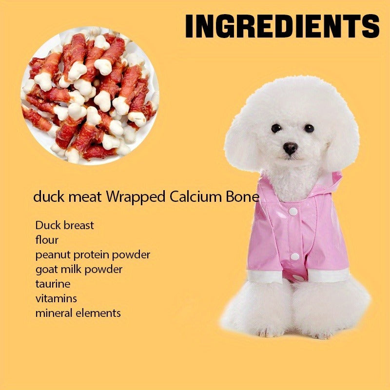 Dog Treats Duck-Wrapped Chew Pieces or Dried Chicken Breast in Two 203g Flavor Options for Dog Reward Use — image 4