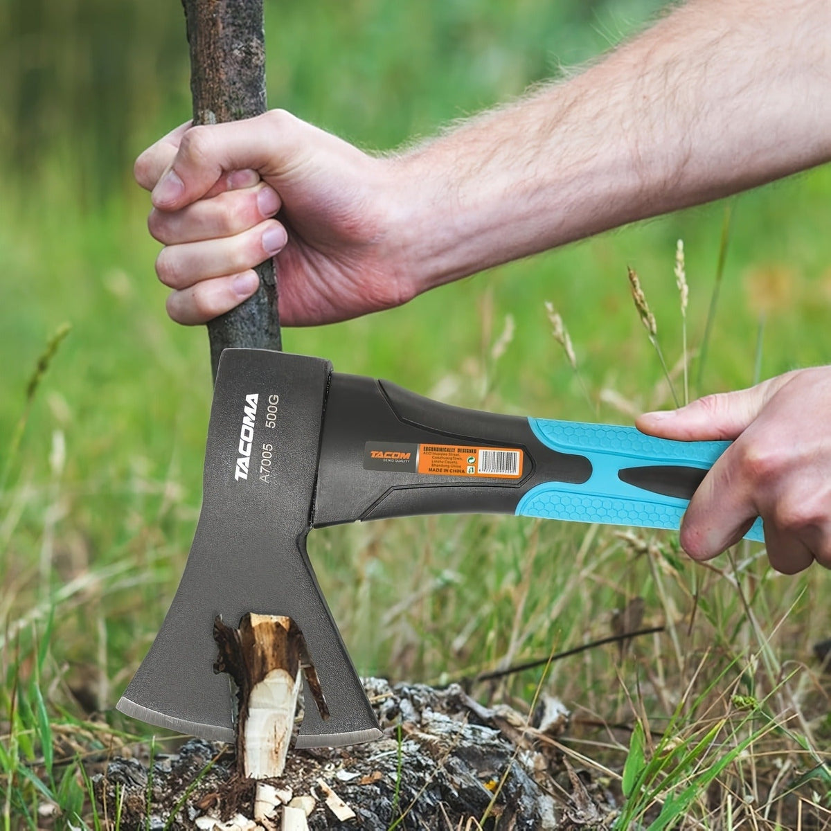 Camping Hatchet with Fiberglass Shock-Absorbing Handle (10-Inch) — image 4