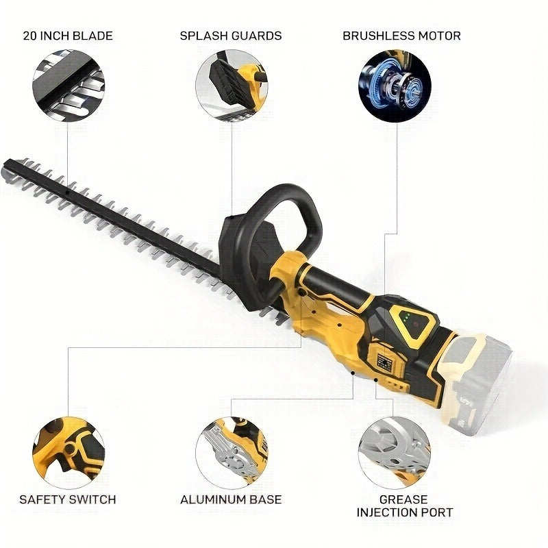 Brush Trimmer Cordless for Dewalt 20V Battery - Brushless Motor Electric String Trimmer Tool Only — image 5