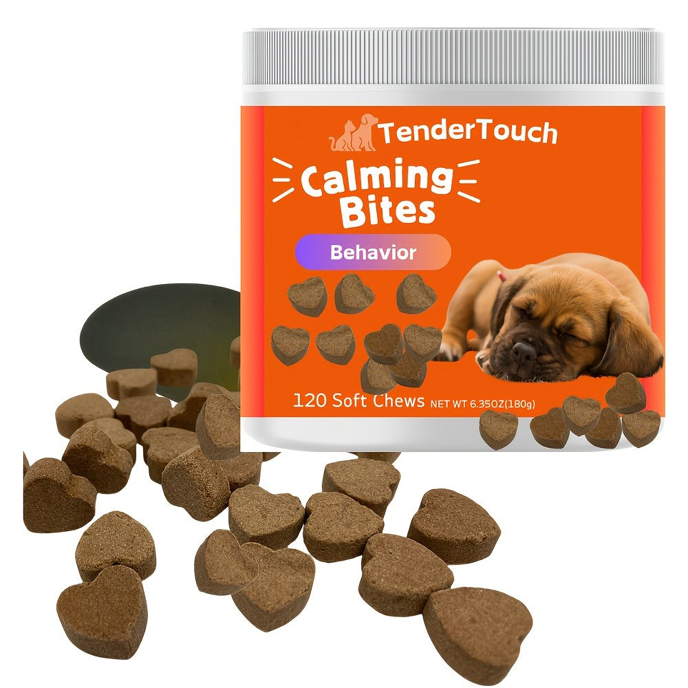 Dog Soft Chew Supplement with Poria Cocos, Codonopsis and Anemarrhenae, 120 Count in a 200 g Jar — image 2
