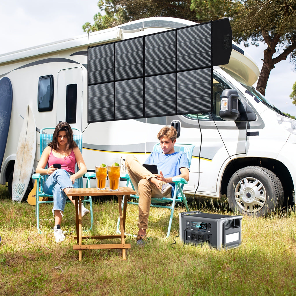 Portable Power Station 1024Wh LiFePO4 Solar Generator - UPS Backup Battery with AC 110V, DC, USB — image 12