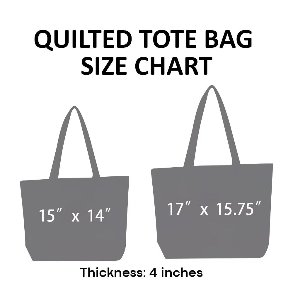 Sea Turtle Patchwork Tote Bag with Quilted Panels, Teal Handles and 17 x 15.75-Inch Checkout Size — image 5