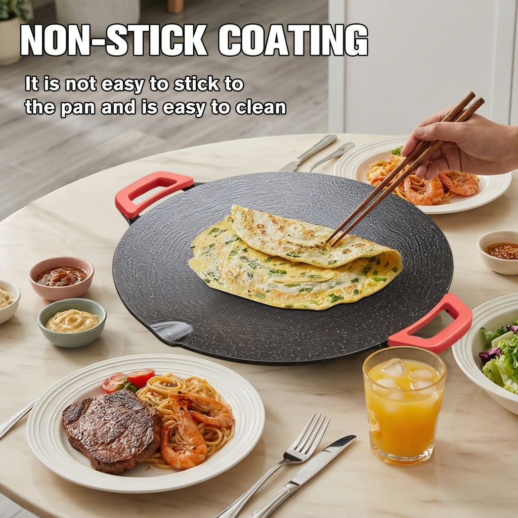 Smokeless Indoor Electric Grill Pan with Adjustable Temperature Control — image 5