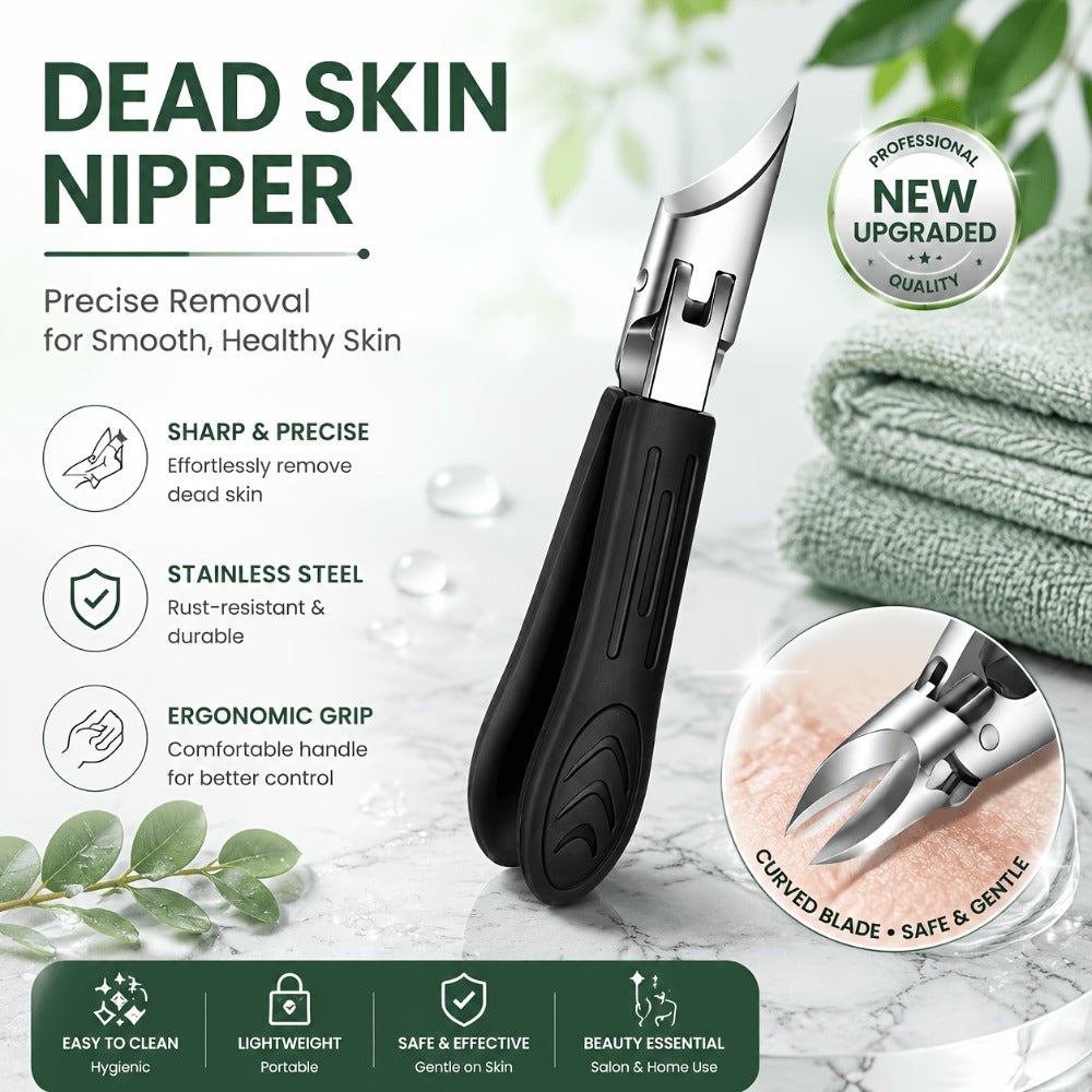 Nail Clipper Kit 7 Piece Heavy Duty for Men Professional Stainless Steel Thick Toenail Care Set – Nail File Cuticle Clipper E