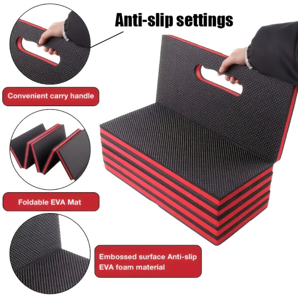 EVA Kneeling Pad Car Repair Work Mat – Foldable Waterproof Thermal Insulation Pad for Mechanic, Camping & Hiking — image 11
